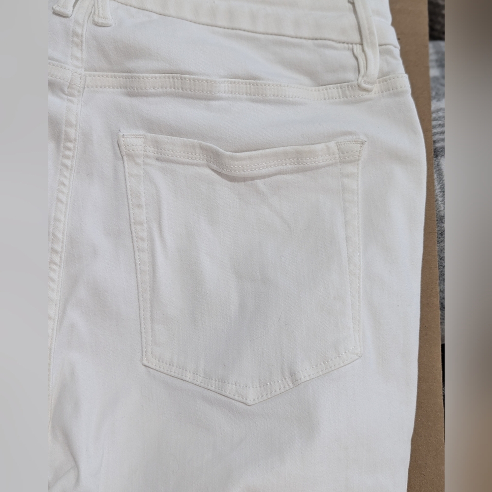 Good American White Skinny High Rise Jeans Size 16 Never Worn - Picture 11 of 12